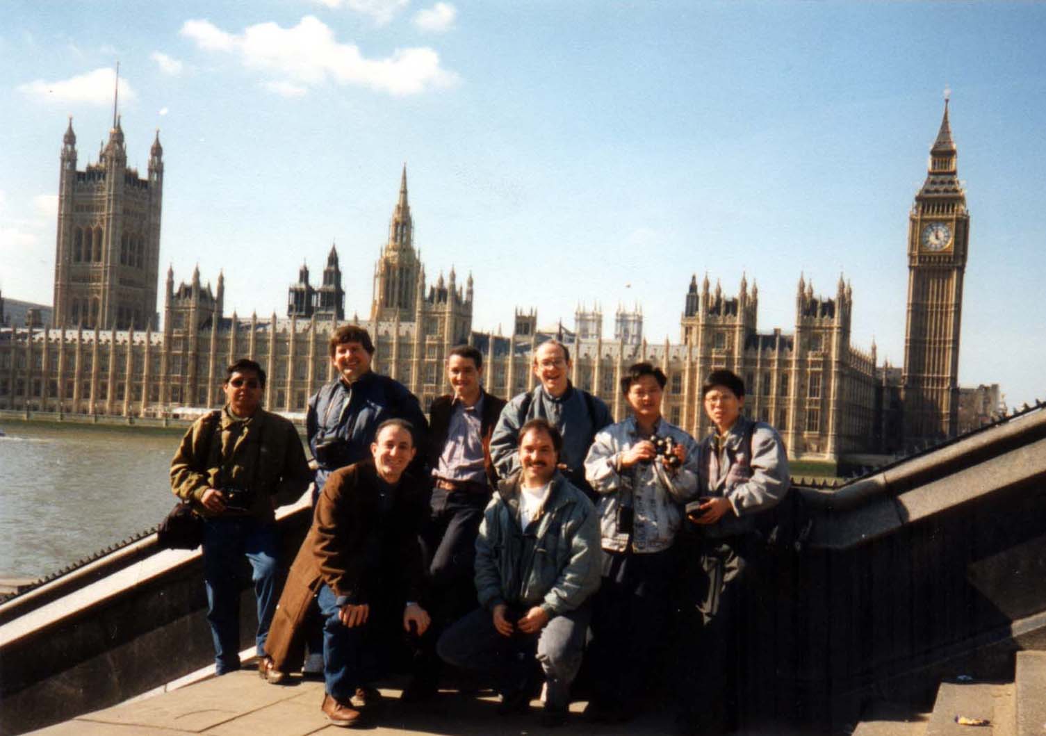 CFSG Group in London - Big Benn, March 1995.