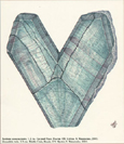 Двойник александрита - 1,5 см, Средный Урал, Россия